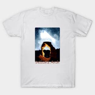 Midnight at Delicate Arch T-Shirt